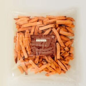 Batata Naranja Cortada